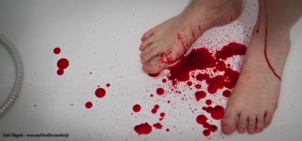 Bloody face